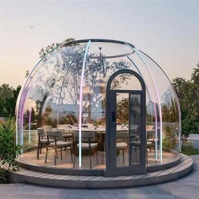 Garden Dome Igloo 4 Meter Clear Bubble Tent Outdoor for Garden, Weather Proof Pod Camping Patio Igloo Tent for Backyard Canopy Gazebos Screen House Room Lean to Greenhouse