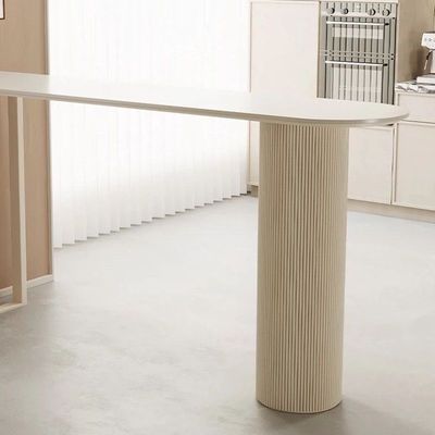 Bar Table with Two Chairs, Industrial High Dining Table Kitchen Island Counter, Sintered Stone, White Bar Table and 2 Chairs Set 140x50cm Bar Table with Two Chairs, Industrial High Dining Table Kitchen Island Counter, Sintered Stone, White Bar Table and 2 Chairs Set 140x50cm