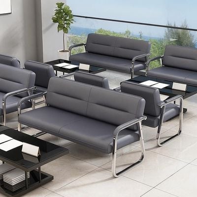 Luxury Faux Leather 5-Seater Sofa | Waterproof Breathable Sofa Set | PU Foam Protector & Comfort for Living Room, Home Furniture, Office, Apartment, Studio Room Sofa (Grey)
 Luxury Faux Leather 5-Seater Sofa | Waterproof Breathable Sofa Set | PU Foam Protector & Comfort for Living Room, Home Furniture, Office, Apartment, Studio Room Sofa (Grey)