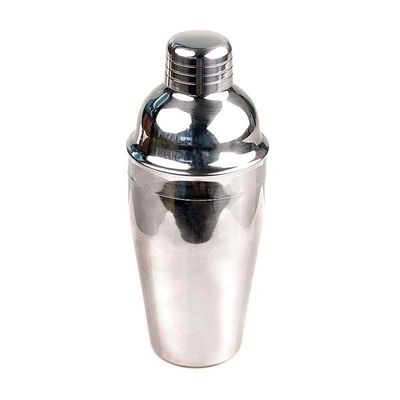 Martini/Cocktail Shaker,  Stainless Steel 3-Pieces, (16.7oz/50cl)