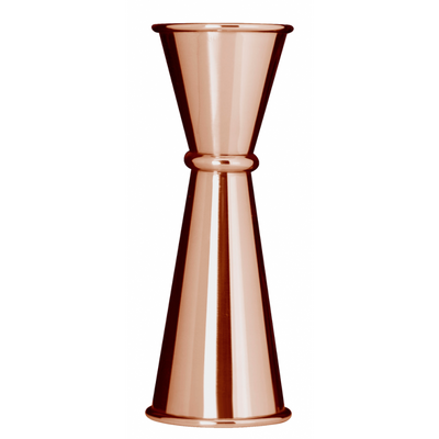 Copper Plated Japanese Jigger, (0.88oz/1.23oz/1.76oz, 25ml/35ml/50ml)