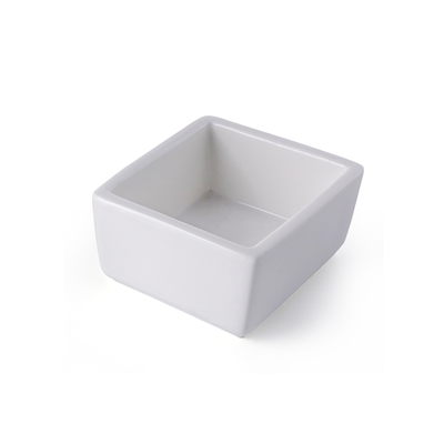 Ivory Porcelain Sugar Pack Holder - (8.5x7.8x4.3)cm