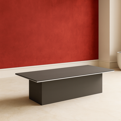 Karnak Premium Wooden Executive Conference Table | Luxury Office Board Table | Modern Meeting Desk | Space Saving Table for Office, Restaurants, Hotels Furniture  Karnak Premium Wooden Executive Conference Table | Luxury Office Board Table | Modern Meeting Desk | Space Saving Table for Office, Restaurants, Hotels Furniture