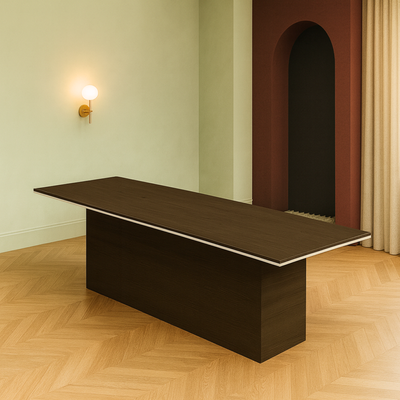 Karnak Luxury Office Conference Table | Wooden Board Table | Collaboration Table | Space Saving Discussion Table for Office, Restaurants, Hotels, Furniture  Karnak Luxury Office Conference Table | Wooden Board Table | Collaboration Table | Space Saving Discussion Table for Office, Restaurants, Hotels, Furniture