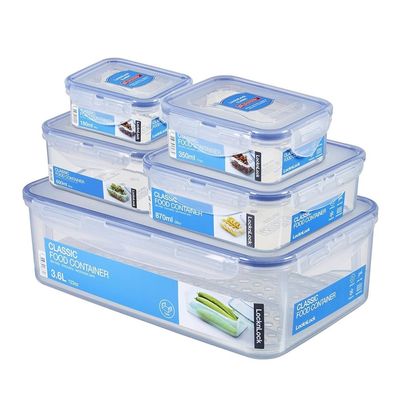 LocknLock 5-Piece Food Container Set – Airtight & Versatile Storage Solution LocknLock 5-Piece Food Container Set – Airtight & Versatile Storage Solution