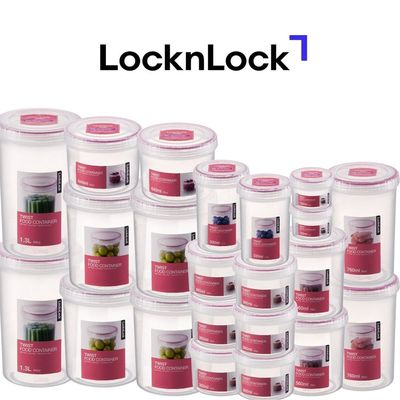 LocknLock 24-Piece Twist Food Container Pack – Airtight & Versatile Storage Solution LocknLock 24-Piece Twist Food Container Pack – Airtight & Versatile Storage Solution