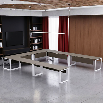 Karnak Luxury U Shape Office Conference Table | Project Table | Wooden Board Table | Board Table for Office, Restaurants, Hotels, Furniture (Dark Brown) Karnak Luxury U Shape Office Conference Table | Project Table | Wooden Board Table | Board Table for Office, Restaurants, Hotels, Furniture (Dark Brown)