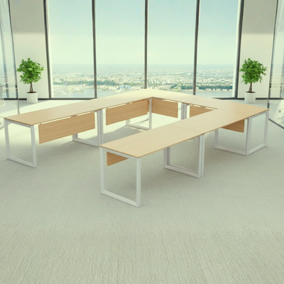 Karnak Luxury U Shape Office Conference Table | Project Table | Wooden Board Table | Board Table for Office, Restaurants, Hotels, Furniture ( Oak) Karnak Luxury U Shape Office Conference Table | Project Table | Wooden Board Table | Board Table for Office, Restaurants, Hotels, Furniture ( Oak)