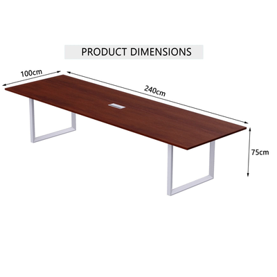 Karnak Executive Collaboration Table | Office Conference Table | Discussion Table | Wooden Board Table | Meeting Table for Office, Restaurants, Hotels, Furniture (Red) Karnak Executive Collaboration Table | Office Conference Table | Discussion Table | Wooden Board Table | Meeting Table for Office, Restaurants, Hotels, Furniture (Red)