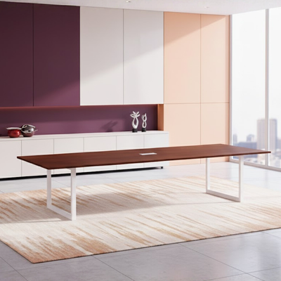 Karnak Executive Collaboration Table | Office Conference Table | Discussion Table | Wooden Board Table | Meeting Table for Office, Restaurants, Hotels, Furniture (Red) Karnak Executive Collaboration Table | Office Conference Table | Discussion Table | Wooden Board Table | Meeting Table for Office, Restaurants, Hotels, Furniture (Red)