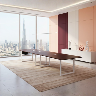 Karnak Executive Collaboration Table | Office Conference Table | Discussion Table | Wooden Board Table | Meeting Table for Office, Restaurants, Hotels, Furniture (Red) Karnak Executive Collaboration Table | Office Conference Table | Discussion Table | Wooden Board Table | Meeting Table for Office, Restaurants, Hotels, Furniture (Red)
