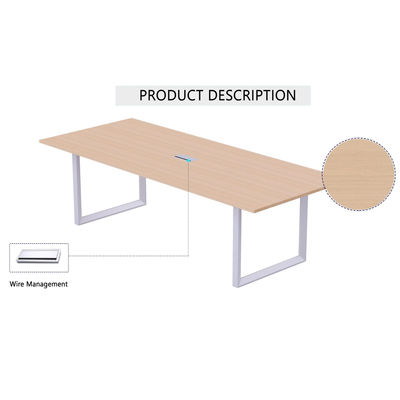 Karnak Executive Collaboration Table | Office Conference Table | Discussion Table | Wooden Board Table | Meeting Table for Office, Restaurants, Hotels, Furniture (Biege) Karnak Executive Collaboration Table | Office Conference Table | Discussion Table | Wooden Board Table | Meeting Table for Office, Restaurants, Hotels, Furniture (Biege)