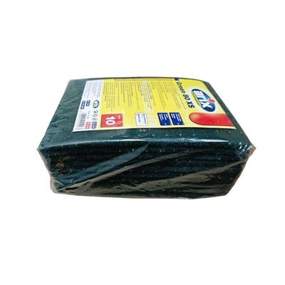 Arix Professional 10-pcs Green 80 High-Quality Abrasive Fibre - Heavy Duty, Durable Synthetic Material