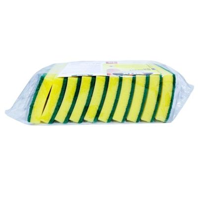 Arix Professional 10-pcs Convert 90 Medium Quality Sponge Scourer – Antibacterial & Heavy-Duty Cleaning