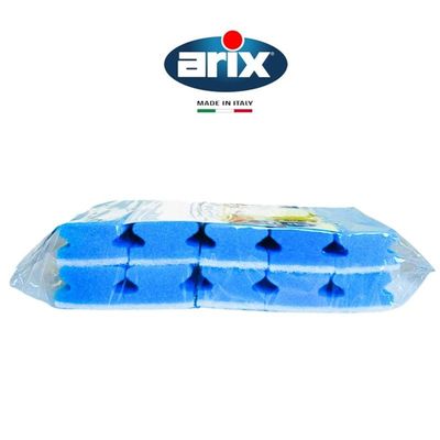 Arix Professional Shape 50 Non-Scratch Blue Sponge 10-pieces