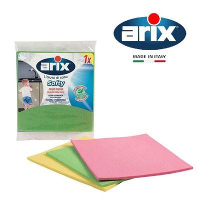 Arix Softy Natural Cellulose Sponge Cloth 1 pc - Eco-Friendly & High Absorption