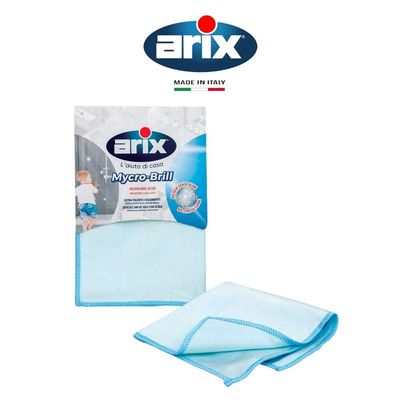 Arix Mycro-Brill Microfibre Glass Cloth – Dual-Texture, Streak-Free Cleaning