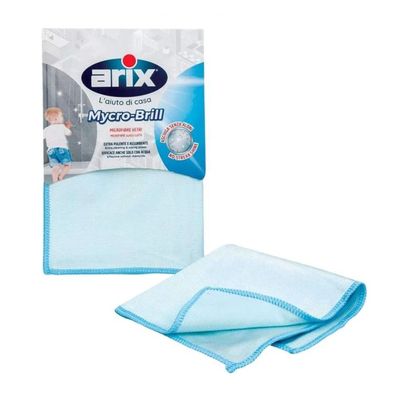 Arix Mycro-Brill Microfibre Glass Cloth – Dual-Texture, Streak-Free Cleaning
