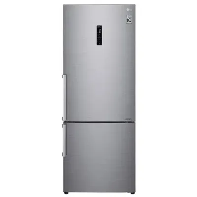 LG 459Liter Bottom Freezer Refrigerators Silver GCB 459NLHM LG 459Liter Bottom Freezer Refrigerators Silver GCB 459NLHM