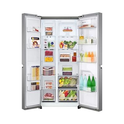 Lg 649L Side by Side Refrigerator Smart Inverter Compressor Multi Air Flow GCB 257JLYL