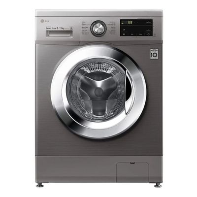 LG 8/5Kg Front Loading 8Kg Washer & 5Kg Dryer Platinum Silver F4J3TMG5P/EG  
LG 8/5Kg Front Loading 8Kg Washer & 5Kg Dryer Platinum Silver F4J3TMG5P/EG