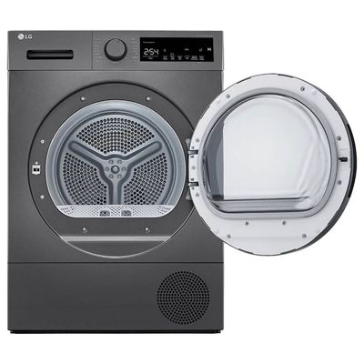 LG 8Kg Front Load Heat Pump Dryer A++ Control Panel Dark Silver RH-80T2SP7RM  
LG 8Kg Front Load Heat Pump Dryer A++ Control Panel Dark Silver RH-80T2SP7RM