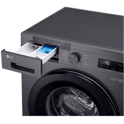 
LG 8Kg Front Load Washer Middle Black F2Y1TYP6J