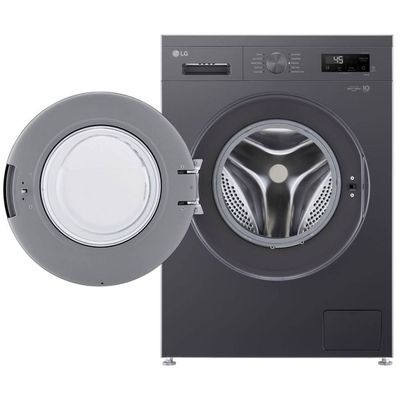  
LG 8Kg Front Load Washer Middle Black F2Y1TYP6J