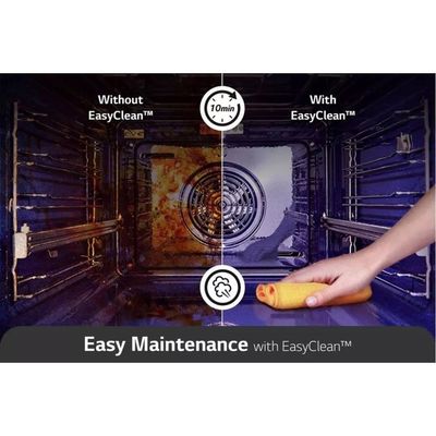 LG 76 Liters Built-In InstaView Electric Oven With Air Fry & Steam � WSED7667M LG 76 Liters Built-In InstaView Electric Oven With Air Fry & Steam � WSED7667M