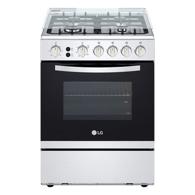 LG Free Standing Gas Cooker 60x60cm Silver FA-211RMA  
LG Free Standing Gas Cooker 60x60cm Silver FA-211RMA