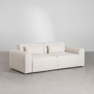 Borla 66-Modular sheepskin sofa
