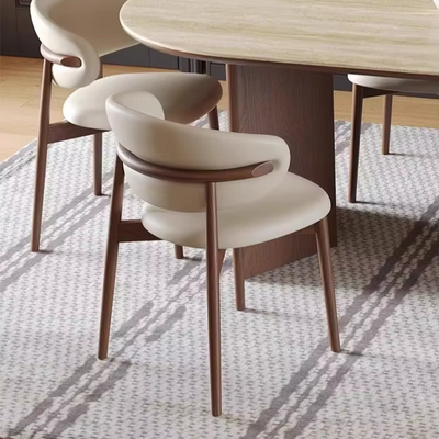 Vienna Harmony 6 Seater Dining Table Set with Limestone Top (Off-White) Vienna Harmony 6 Seater Dining Table Set with Limestone Top (Off-White)