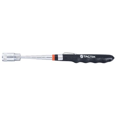Tactix LED Light Magnetic Pick-Up Tool, 1.5 Kg Holding Capacity, Extendable 800mm, Durable & Energy-Efficient LED, Powerful Telescoping Strong Neck -545265