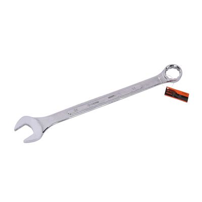Tactix Combination Wrench 35mm, Heavy-Duty Carbon Steel Spanner, High-Strength & Durable Hand Tool for Mechanics, Automotive, Industrial, and DIY Use- 370056