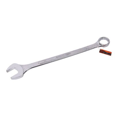 Tactix Combination Wrench 46mm, Heavy-Duty Carbon Steel Spanner, High-Strength & Durable Hand Tool for Mechanics, Automotive, Industrial, and DIY Use- 370067