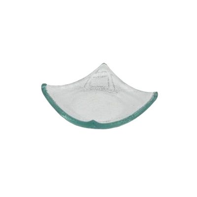 MG Green Square Kite Deep Glass Dish – 7 x 2 cm