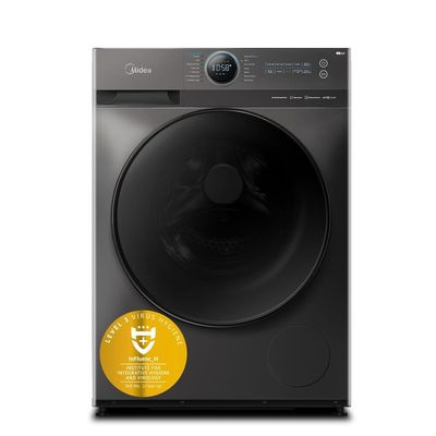 Midea 12/8Kg Smart 12Kg Washer and 8Kg Dryer with BLDC Inverter MF200D120WBT - 1 Year Warranty