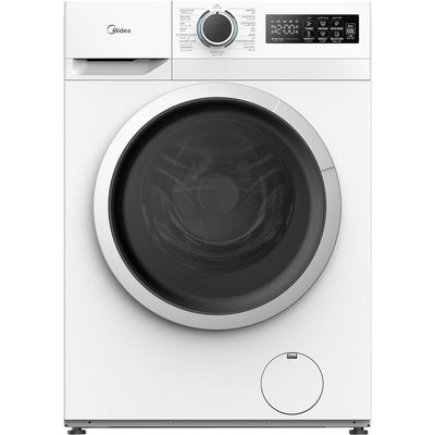 Midea 8Kg Front Load Washer White MF110W80B/W-GCC - 1 Year Warranty