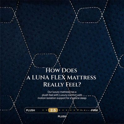 Cotton Home Lunaflex Pocket Spring Mattress 90x200cm