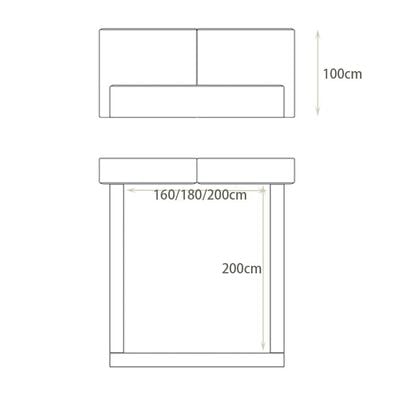 Maple Home Velvet Bed Frame Stylish Upholstered Design for Modern & Classic Bedrooms (Black King Size 180*200cm) - 6 Months Warranty