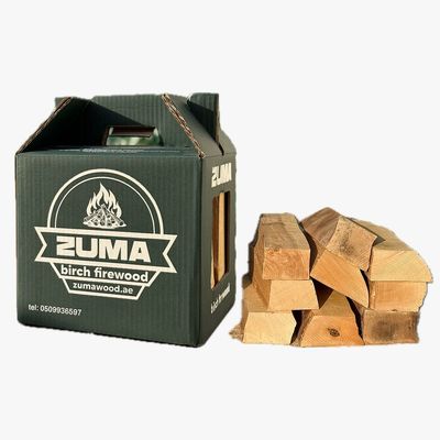 Zuma Woods Kiln-Dried Birch Firewood – 9kg Eco Box
