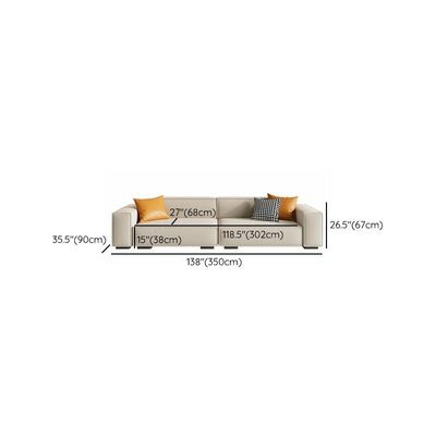 Scandinavian Classic 6-Seater Sofa - 350 cm