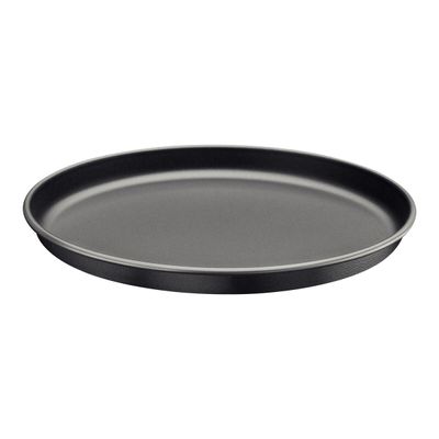 Brasil Aluminum Pizza Pan With Interior And Exterior Starflon Max Nonstick Coating Graphite, 35 Cm, 2,5 L