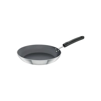 Professional Aluminum Frying Pan With Interior Starflon Premium Nonstick Coating And Brushed Exterior Finish, 24 Cm, 1.3 L