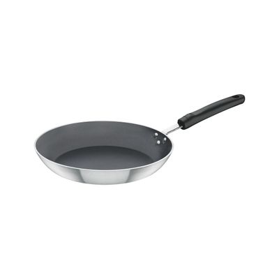 Professional Aluminum Frying Pan With Interior Starflon Premium Nonstick Coating And Brushed Exterior Finish, 28 Cm, 2 L