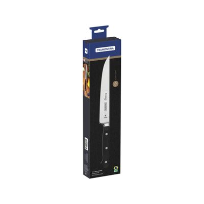 Century 7" Kitchen Knife With Stainless-Steel Blade And Black Polycarbonate Handle