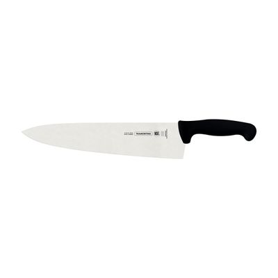 Professional Meat Knife With Stainless-Steel Blade And Black Polypropylene Handle 12"