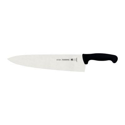 Professional Meat Knife With Stainless-Steel Blade And Black Polypropylene Handle 14"