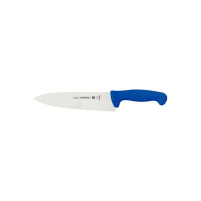 Professional Meat Knife With Stainless-Steel Blade And Blue Polypropylene Handle 8"