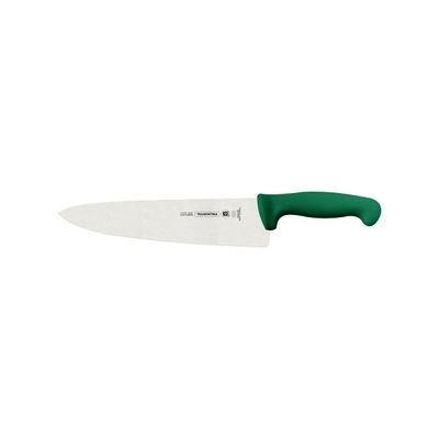 Professional Meat Knife With Stainless-Steel Blade And Green Polypropylene Handle 10"